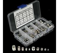 150-piece 304 Stainless Steel Helicoil Thread Repair Insert Kit for M5 M6 M8 (1.5D 3D Lengths) - Automotive Tap Die Tool for Aluminum Magnesium High-wear Applications