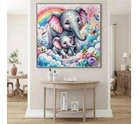150 Piece Jigsaw Puzzles for Adults Elephant Family, Impossible Puzzle for adults, Challenging Adult jigsaw puzzles 150 pieces, puzzle Classic Educational Games, Fun Activity for Family