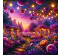 150 Piece Jigsaw Puzzles for Adults Summer Garden, Impossible Puzzle for adults, Challenging Adult jigsaw puzzles 150 pieces, puzzle Classic Educational Games, Fun Activity for Family