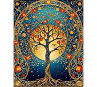 150 Piece Jigsaw Puzzles for Adults, Tree of Life 13.8x9.8 inch, Challenging Brain Teaser Puzzle, Premium Cardboard Hobby Gift for Adults & Seniors