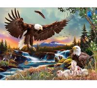 150 Pieces Jigsaw Puzzles For Adults Educational Game Challenge Toy Gifts 150 piece puzzles for adults Family Activity Game Puzzle Wild Eagle Animals