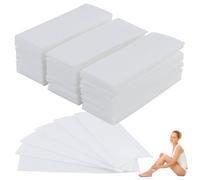 150 Pieces Mini Waxing Strips for Hair Removal, Mini Non Woven Face Wax Paper for Women Facial Body Arms Legs Hair Cleaning and Remover (3.8×10cm, 1.6 x 3.9 Inch)