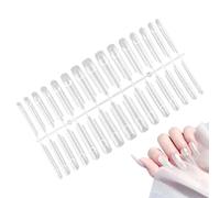 150 Pieces Nail Forms - PP Portable Manicure Templates, Double-Sided | Naìl art Accessory, Forms for Nails, Travel, Home, Outdoor, School, Gift for Girlfriend