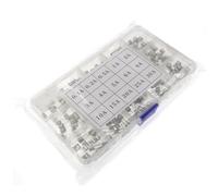 150 Pieces/set Fuse Assortment 15 Kinds Electronic Self-melting 5x20 0.1A-30A Fuses Assorted Kit Replacing Parts