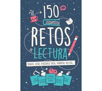 150 Retos de Lectura (Ocean): ¡Activa tu Racha! Lee, Marca y Completa Bingos, Listas de 3, 6 y 12 Libros, Personaje Ideal, Maratón y Más Desafíos