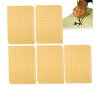 150 Sheets Calligraphy Set 14.2x9.8x0.4 Inch Grid Layout Calligraphy Paper with Ink Absorption Chinese Paper for Practice and Art, Set, Chinese