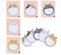 150 Sheets Cat Sticky Notes,Kawaii Sticky Note Pads Cute Animal Sticky Notes Pads Note Page Index Tabs Self-Stick Cartoon Sticky Note Pad for Cat Lovers Office School Creative Gifts