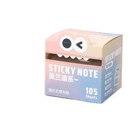 150 Sheets of Paper Sticky Notes for Pull-Out Mother of Pearl Sticky Notes Notepad for Writing Study Notes by Students and Teachers