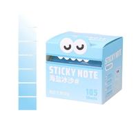 150 Sheets of Paper Sticky Notes for Pull-Out Mother of Pearl Sticky Notes Notepad for Writing Study Notes by Students and Teachers