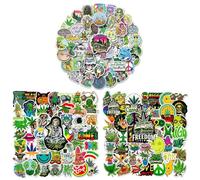 150 Sheets of Weed Stickers, Fun Graffiti Stickers, Green Plant Stickers, Vinyl Waterproof Stickers, Scrapbook Stickers, Laptop Stickers, DIY Decoration Stickers