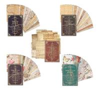 150 Sheets Vintage Scrapbook Paper, Decoupage Paper & Decorative Scrapbooking for Journaling,Card Making & Crafts, Perfect for DIY, Scrapbooking & Collage Art(20*14 cm/ 5 Theme)