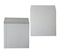 150 Strong 7" / 45RPM Record Vinyl Peel and Seal White Board MAILERS ENVELOPES Including Fragile Labels/Stickers - 625 Micron Cardboard SELF Seal Packaging MAILING Postal Postage Packets