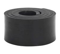 vidaXL Rubber Edge for Snow Plow Black 150x10x1 cm