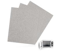 150 X 120mm 3 Pack Waveguide Cover Mica Plates Sheets, Universal Mica Sheet for Microwave Oven, Free Cutting According to The Required Size for Universal Microwave Oven Repairing Part