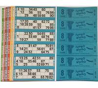 1500 8 PAGE GAMES JUMBO BINGO TICKETS 6 TO VIEW JUMBO BINGO BOOKS