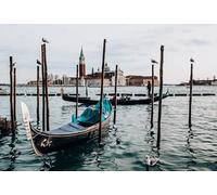 1500(87x57cm) Piece Adult Jigsaw Puzzle, Healing Water City: Gondola and St. Mark's Basilica Puzzle