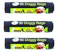 1500 Extra Large Extra Thick Dog Poo Bags (30 rolls) Doggy Waste Strong Pet