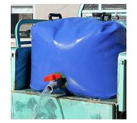 1500 Gallon Foldable Water Bladder Storage Tank - Portable PVC Water Container for Emergency & Agriculture Use(1.4x0.9x0.52m/650L/172gal)