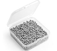 1500 Pcs Decanter Cleaning Balls, Stainless Steel Ball, Cleaning Beads for Decanter, Quick Cleaning Without Leaving Scratches, Beads Stainless Steel for Decanters Wine Bottles, Vases, Carafe
