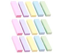 1500 Pcs Sticky Notes, Small Post It Notes, 5 Pastel Removable Adhesive Memo Strips in (Blue, Pink, Green, Yellow, Purple), Set of 15 Pads (100 Sheets Each) for Office, Home and School