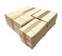 1500 Pcs Wooden Craft Sticks Set, Unfinished Wood Sticks, 4 Sizes 2.56/3.66/4.49/5.91 in, Smooth Edge for Ice Pop Creation, DIY Handcraft, Model Building, Home Art Projects and Classroom Supplies