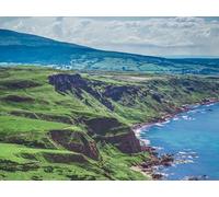 1500 Piece Fun Jigsaw Puzzles for Adults - Island coast cliffs 87x57cm