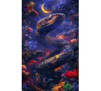 1500 Piece Jigsaw Puzzle for Adults Coral Snake, Fun Challenges, Puzzle Game, Perfect for Relaxation, Puzzles for Adults 1500 Pieces