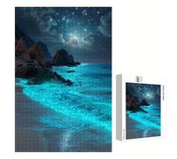 1500 Piece Jigsaw Puzzle for Adults, Ocean & Dream Premium Wooden Puzzles with Poster, Classic Cut, Interlocking Pieces for Home Decor & Mindfulness 34 x 22 in - Aged 14+ Only (Not a Toy) P3#1078