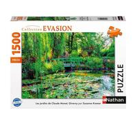 1500 Piece Jigsaw Puzzle Nathan, Claude Monet: Giverny (84x60cm)