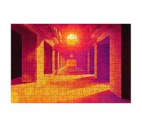 1500 Piece Jigsaw Puzzles for Adults, Abstract Jigsaw Puzzles for Adults 1500, Modern Jigsaws Educational Game, Challenging Puzzle Games for The Whole, Wooden Puzzle for Decor, Gifts for Women -1745