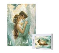 1500 Piece Jigsaw Puzzles for Adults,Angel Jigsaw Puzzles for Adults, Wooden Puzzle with Gift Box,Couples Jigsaws for Family Educational Games, Unique Gifts for Women/Men, Home Wall Decor,ML-49