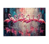 1500 Piece Jigsaw Puzzles for Adults, Animal Jigsaw Puzzles for Adults 1500 Piece, Classic Puzzle Challenging Game for the Whole Families Suitable for Decompression Gifts Theme: (Flamingos), -1945