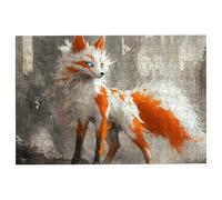 1500 Piece Jigsaw Puzzles for Adults, Animal Jigsaw Puzzles for Adults 1500 Piece, Fox Puzzle Challenging Game for the Whole Families, Classic Wooden Jigsaws Suitable for Home Decoration, Gifts -3107