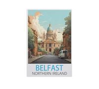 1500 Piece Jigsaw Puzzles for Adults，Belfast Northern Ireland，Classic Puzzle Difficult Puzzle Fun Creative DIY Toys Gifts for Girls and Boys, Family Games（57x87cm）-FR28