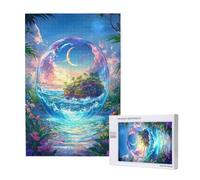 1500 Piece Jigsaw Puzzles for Adults Dream Jigsaw Ocean Comes with Packaging Box and Reference Pictures，Fun and Joyful Family Entertainment Games，Challenging Adult Puzzles Gifts for Women/Men 2T-1706