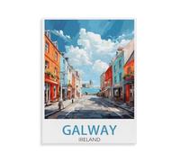 1500 Piece Jigsaw Puzzles for Adults,Galway Ireland Street,Classic Puzzle Difficult Puzzle Fun Creative DIY Toys Gifts for Girls and Boys, Family Games 57x87cm-U42