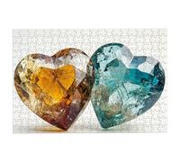 1500 Piece Jigsaw Puzzles for Adults, Heart Jigsaw Puzzles for Adults 1500 Piece, Classic Puzzle Challenging Game for the Whole Families, Suitable for Decompression Gifts Decor Theme: (Simple), -2287