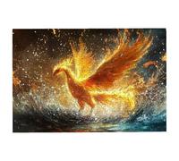 1500 Piece Jigsaw Puzzles for Adults, Phoenix Jigsaw Puzzles for Adults 1500 Piece, Classic Puzzle Challenging Game for the Whole Families, Suitable for Decompression Gifts Decor Theme: (Flame), -2023