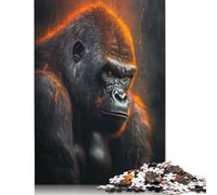1500 Piece Jigsaw Puzzles for Adults Thunder Gorilla Jigsaw Puzzle for Adults Wooden Puzzles Family Games Christmas Birthday Gifts 1500pcs (85x57cm)