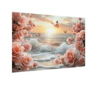 1500 Piece Jigsaw Puzzles for Adults Wave Challenging Puzzle Games, n-229