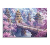 1500 Piece Jigsaw Puzzles for Adults, Wonderland Jigsaw Puzzles for Adults, Wooden Puzzle with Gift Box, Landscape Jigsaws for Family Educational Games, Unique Gifts for Women/Men, Home Decor, -2195