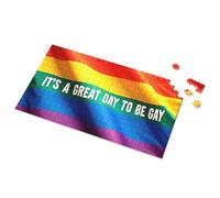 1500 Piece Puzzle It'S A Great Day To Be Gay Flag Waving Picture Puzzle 500 Piece Puzzles For Adults Clearance Toys For Ag(1000PCS)