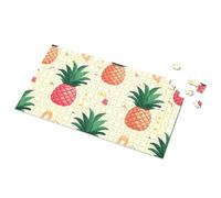 1500 Piece Puzzle Pineapple Pattern: Tropical Vibes Picture Puzzle Kids Toys For Girls Games For Kids 8-12(500PCS)
