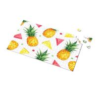 1500 Piece Puzzle Summer Fruits: Pineapples And Watermelon Slices Picture Puzzle Puzzle Toys Under 10 Dollars(500PCS)