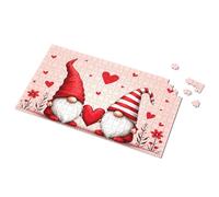 1500 Piece Puzzle Valentine'S Day Gnomes With Hearts And Flowers Picture Puzzle Kids Toys For Girls Games For Kids 8-12(500PCS)