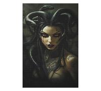1500 Pieces Adult Puzzle A Challenging Puzzle Games for The Whole for Women for Men Theme Queen Medusa-57x87cm