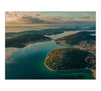 1500 Pieces Jigsaw Puzzles - Family Puzzle Game Gifts-Bay,islands,relief 87x57cm