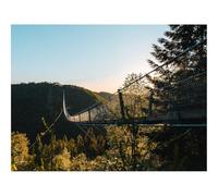 1500 Pieces Jigsaw Puzzles - Family Puzzle Game Gifts-Bridge,rocks,trees 87x57cm