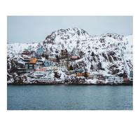 1500 Pieces Jigsaw Puzzles - Family Puzzle Game Gifts-Coast,buildings,cliff 87x57cm