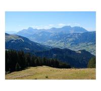 1500 Pieces Jigsaw Puzzles - Family Puzzle Game Gifts-Mountains,Hills,Trees,Landscape 87x57cm